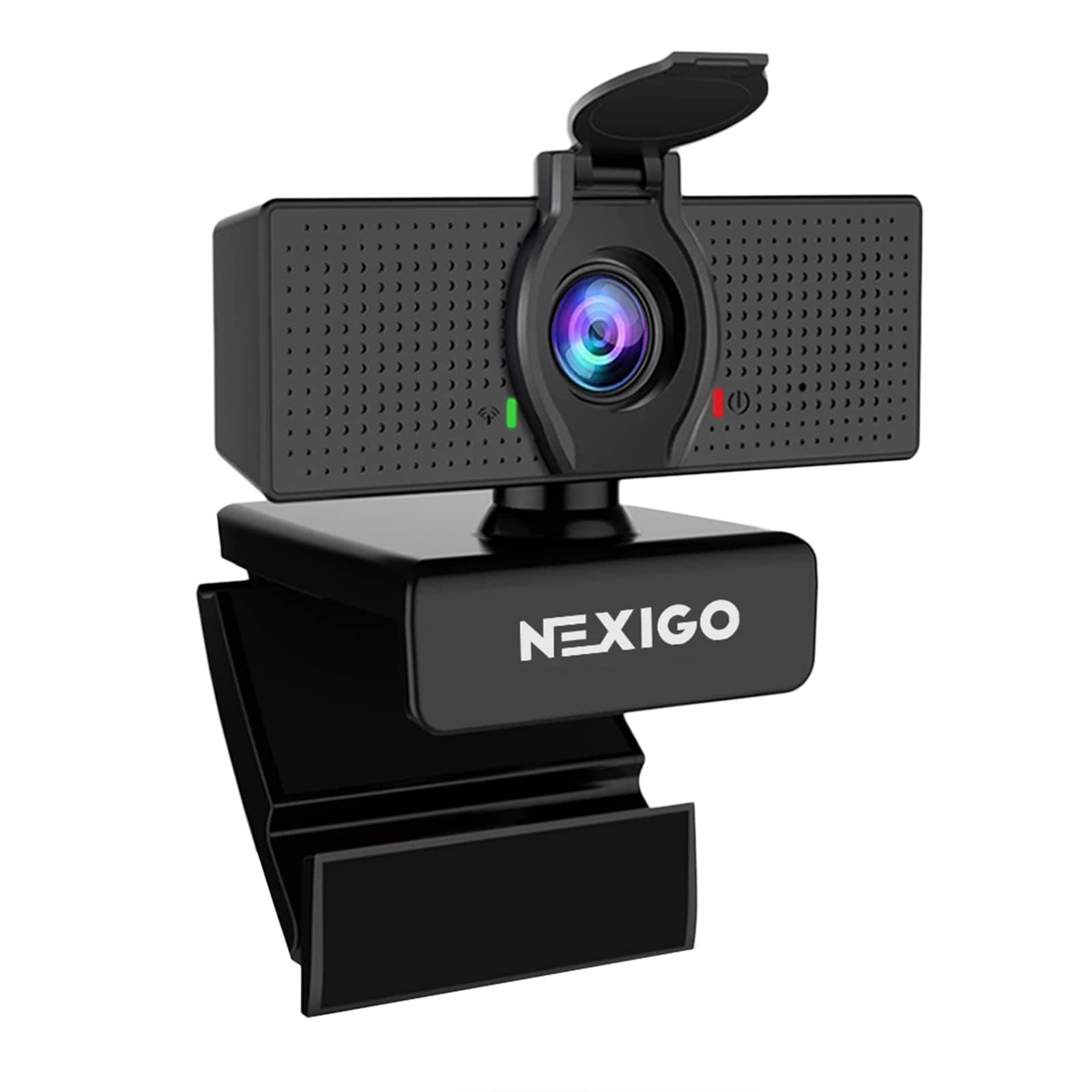 NexiGo N60 1080P Webcam with Microphone, Software Control & Privacy Cover, USB HD Computer Web Camera, Plug and Play, for Zoom/Skype/Teams, Conferencing and Video Calling — product image 1
