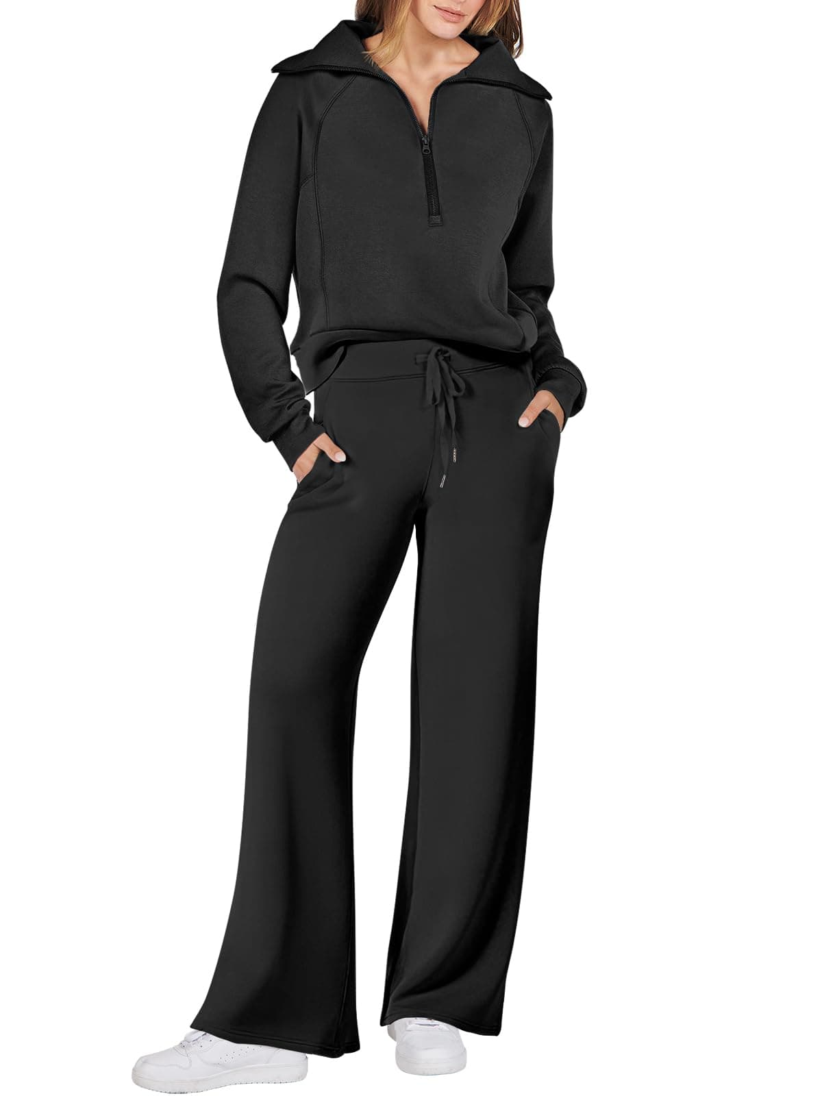 ANRABESS Women 2 Piece Set Sweatsuits Lounge Fall Outfits — product image 1