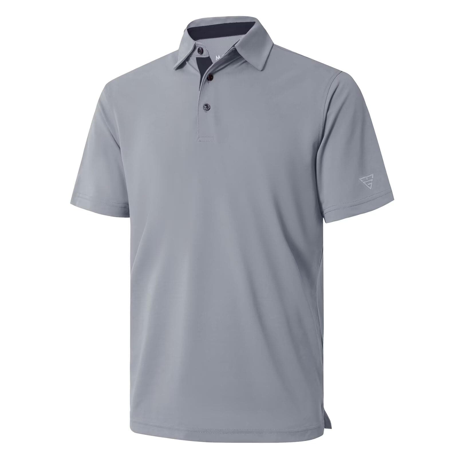 Mens Golf Shirt Short and Long Sleeve Moisture Wicking Dry Fit Performance Solid Casual Pique Golf Polo Shirts for Men — product image 1