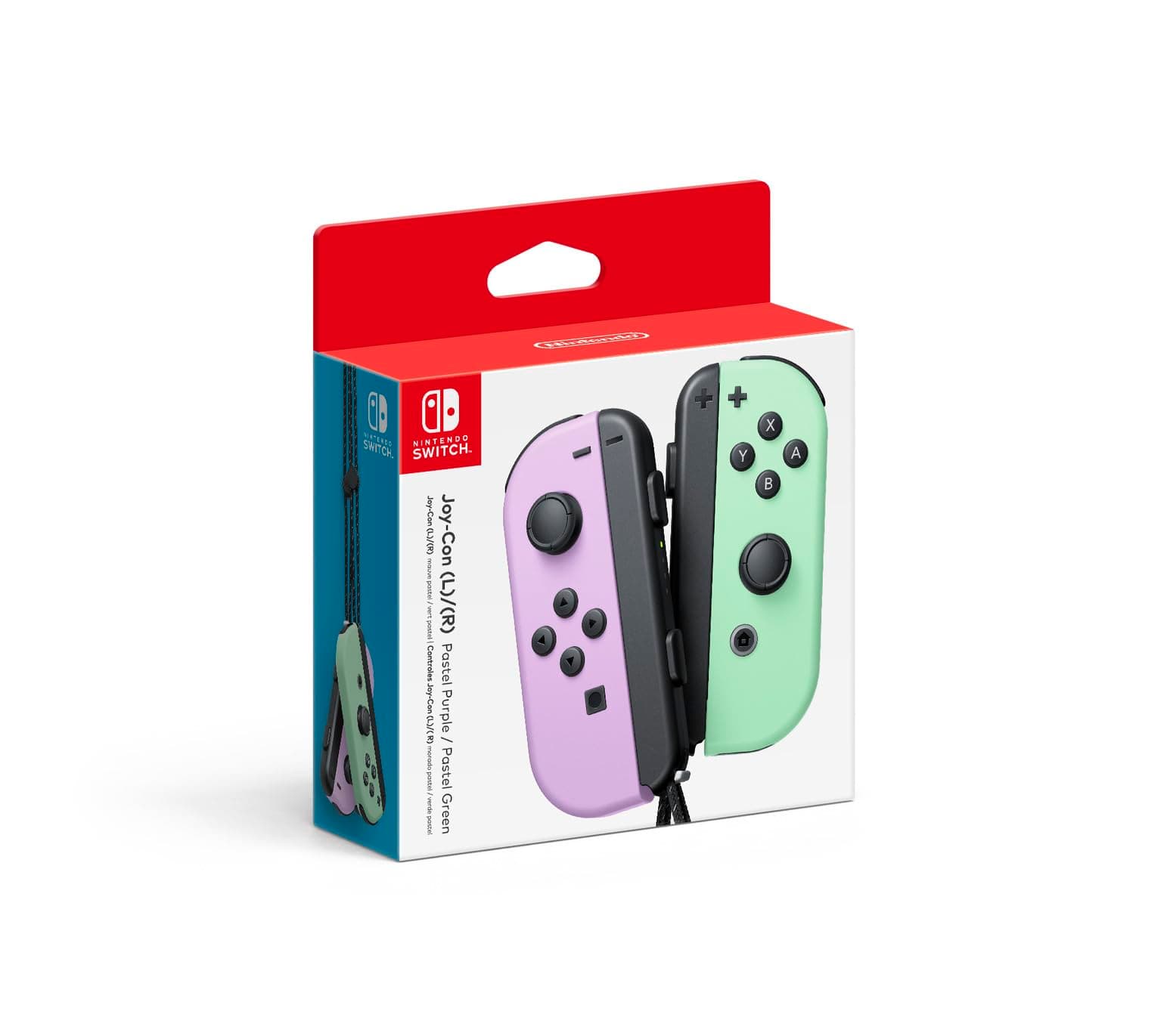 Nintendo Joy-Con (L)/(R) - Pastel Purple/Pastel Green — product image 1