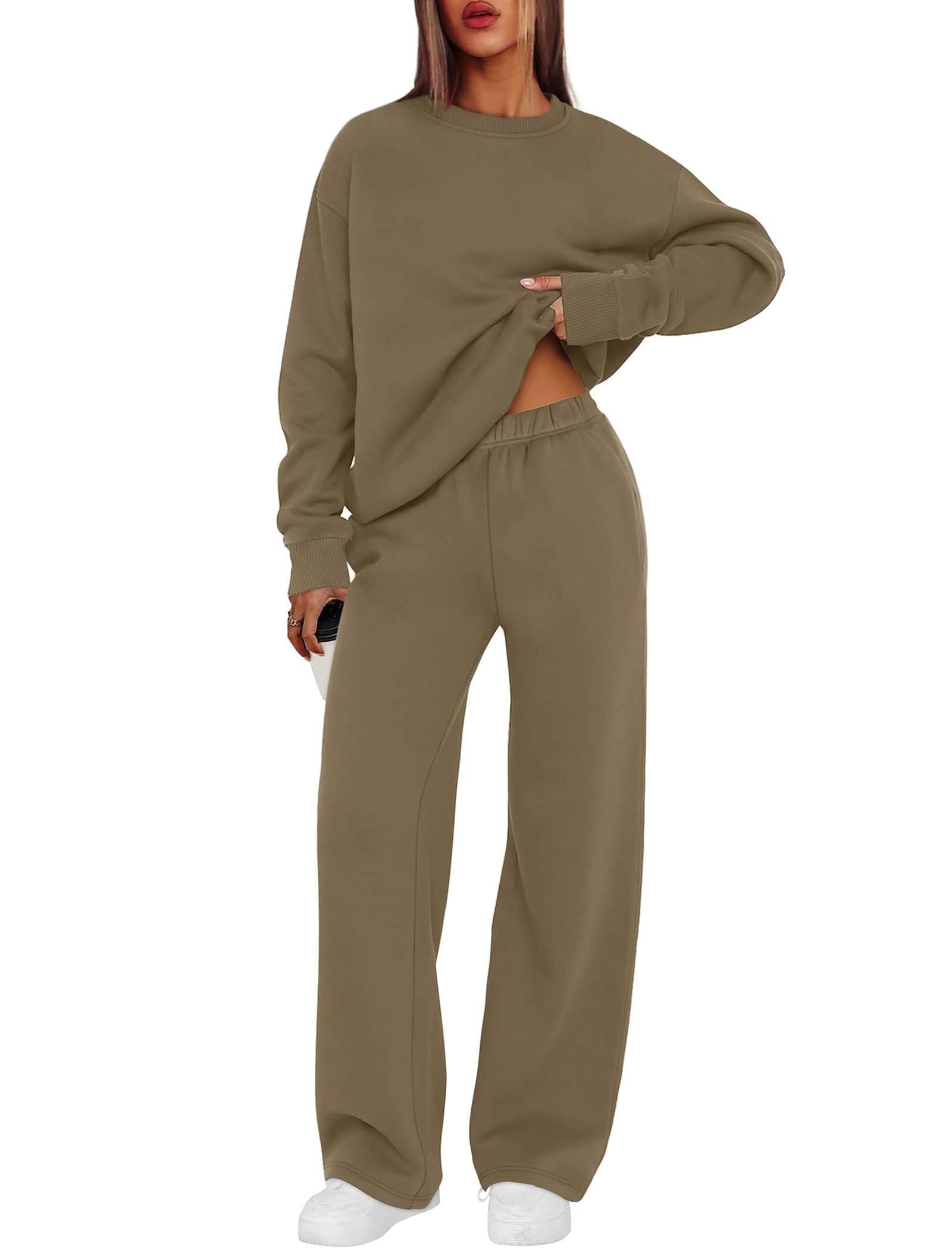 XIEERDUO Sweatsuits Women 2 Piece Outfit Matching Lounge Sets Fall Outfits 2025 Fashion Clothing Crewneck Track Suits — product image 1