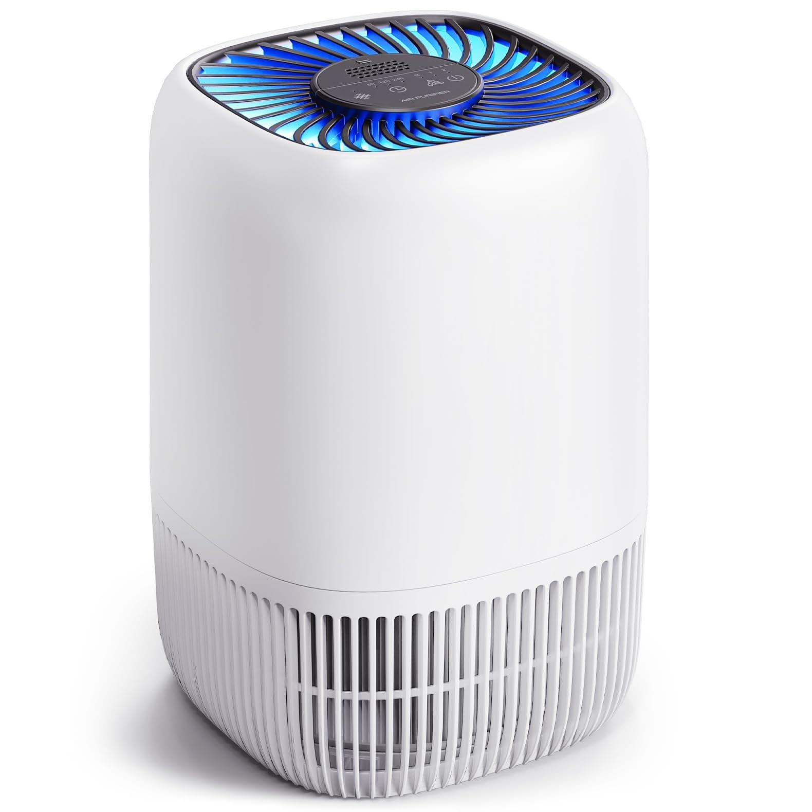 VOOPNU Air Purifiers for Home, High Efficiency Filter Up to 1076 Ft², White — product image 1
