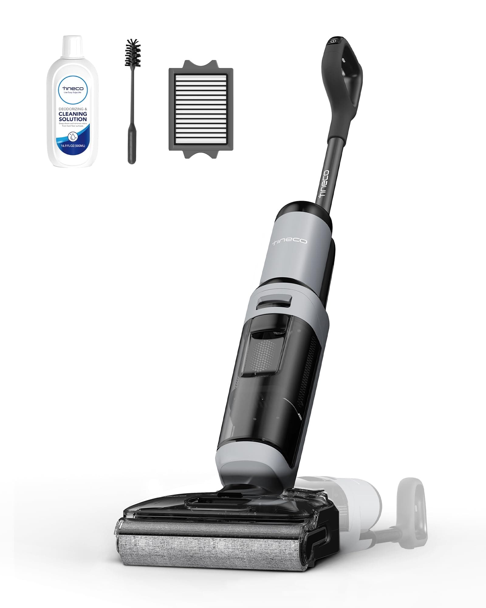 Tineco Floor ONE i5 Stretch Wet Dry Vacuum Cleaner, Vacuum & Mop in One Step, 20kpa Powerful Suction, 180° Lay-Flat Design, Anti-Tangle Design, Dual-Sided Edge Cleaning, Up to 30* Minutes Runtime — product image 1
