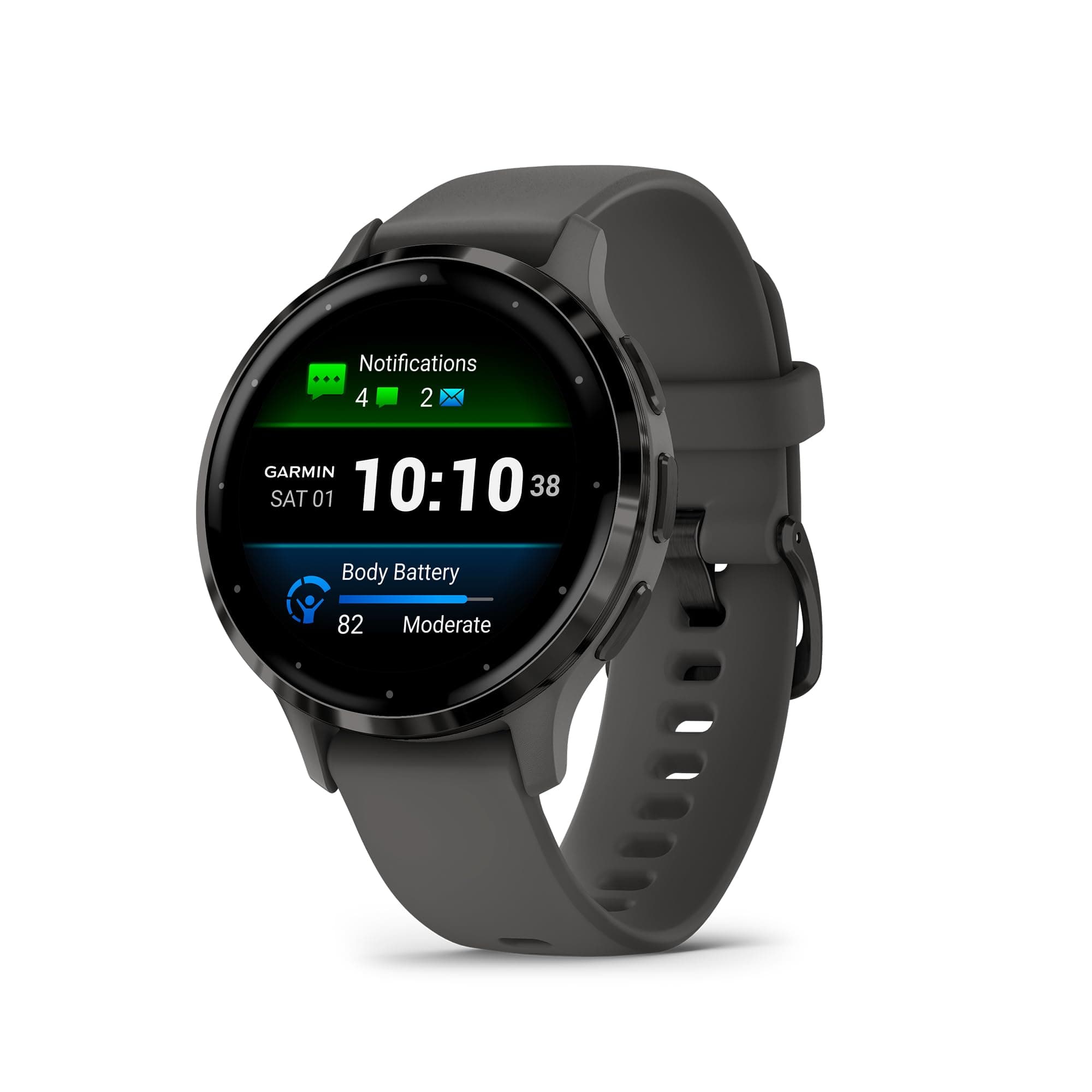 Garmin Venu® 3S, Premium Fitness Smartwatch, 41mm, Pebble Gray — product image 1