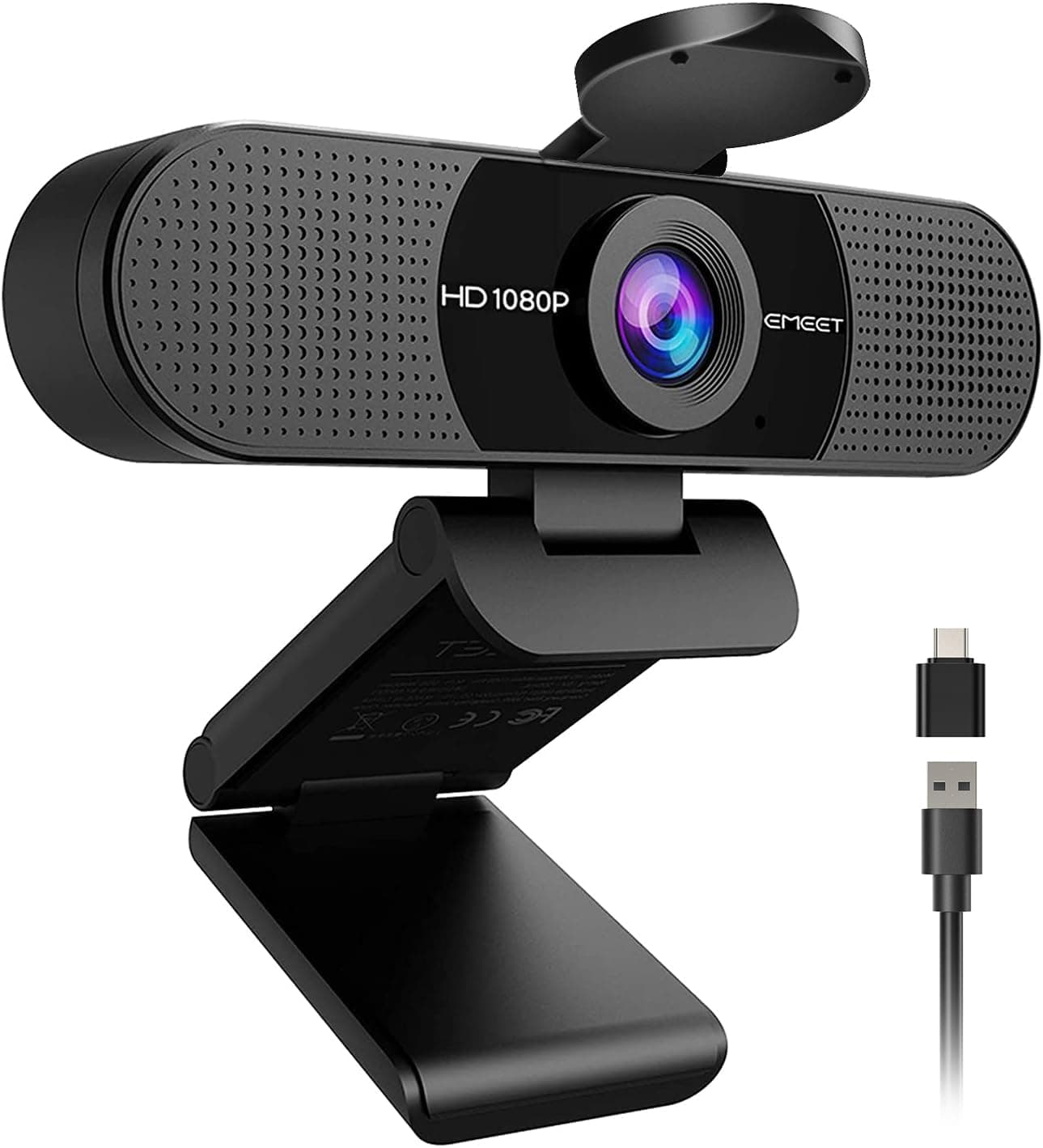 EMEET C960 1080P Webcam with Microphone, 2 Mics, 90° FOV, Computer Camera — product image 1