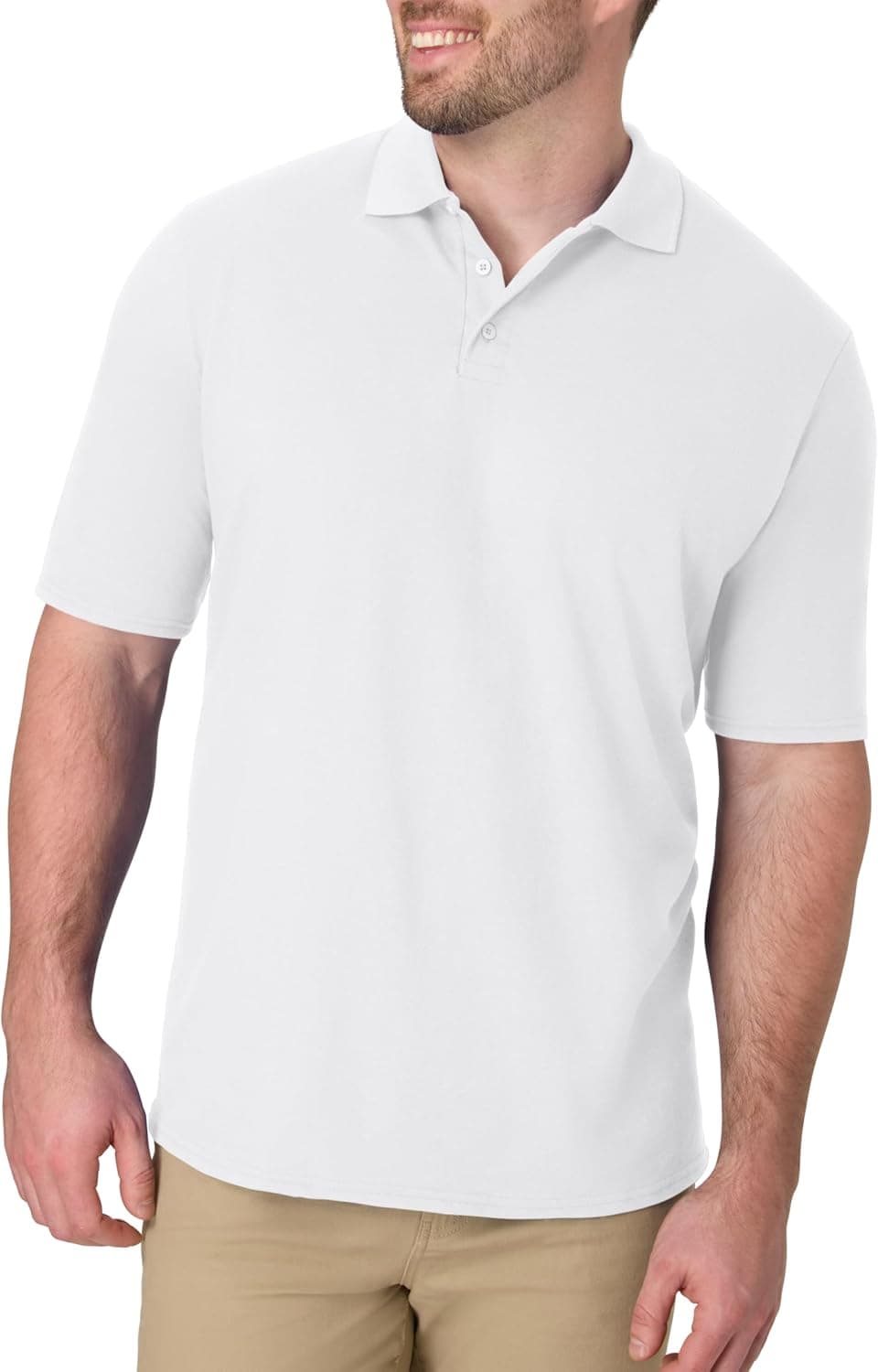 Hanes Men’s X-Temp Short Sleeve Polo Shirt — product image 1