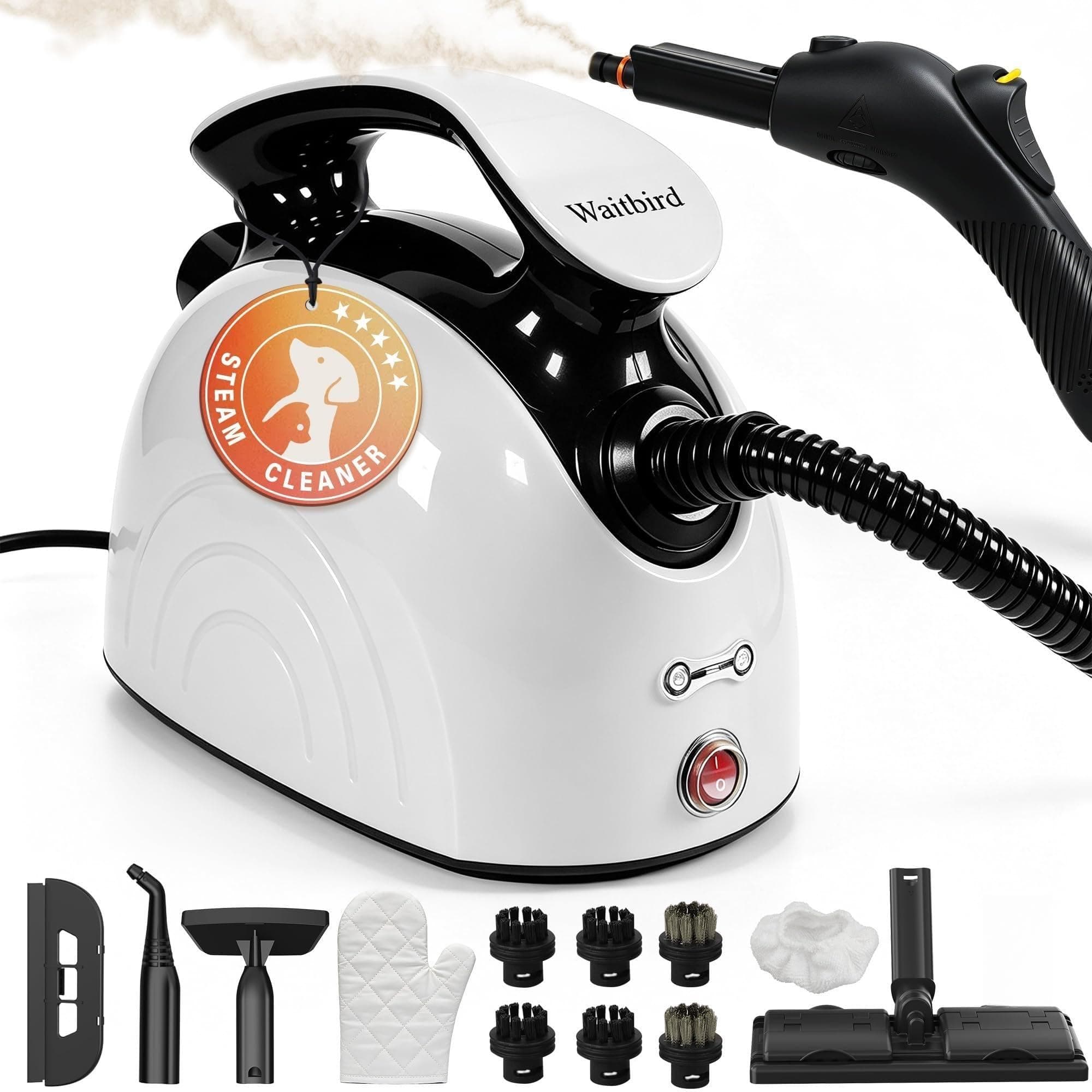 Waitbird 4.5 Bar 300°F Steam Cleaner for Bathroom, Kitchen, Floor & Grout — product image 1