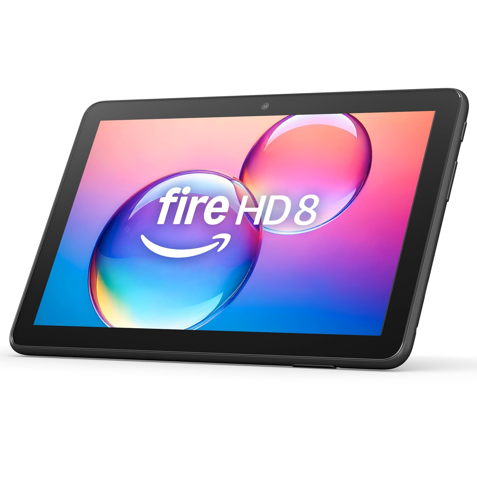 Amazon Fire HD 8 tablet (newest model), 8” HD Display, 4GB memory, 64GB, responsive and vibrant, designed for portable entertainment, Black — product image 1