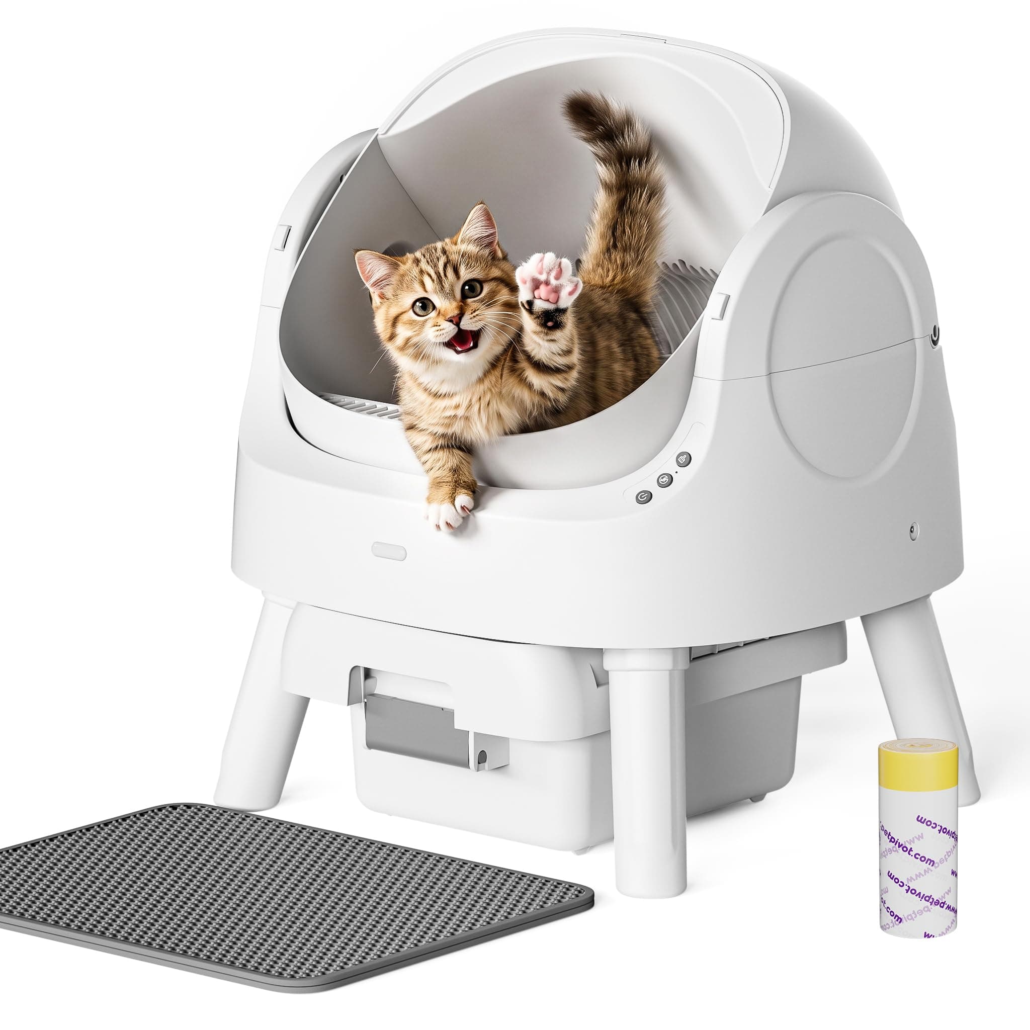 Self Cleaning Litter Box, Self Cleaning Cat Litter Box, Open-Top Design — product image 1