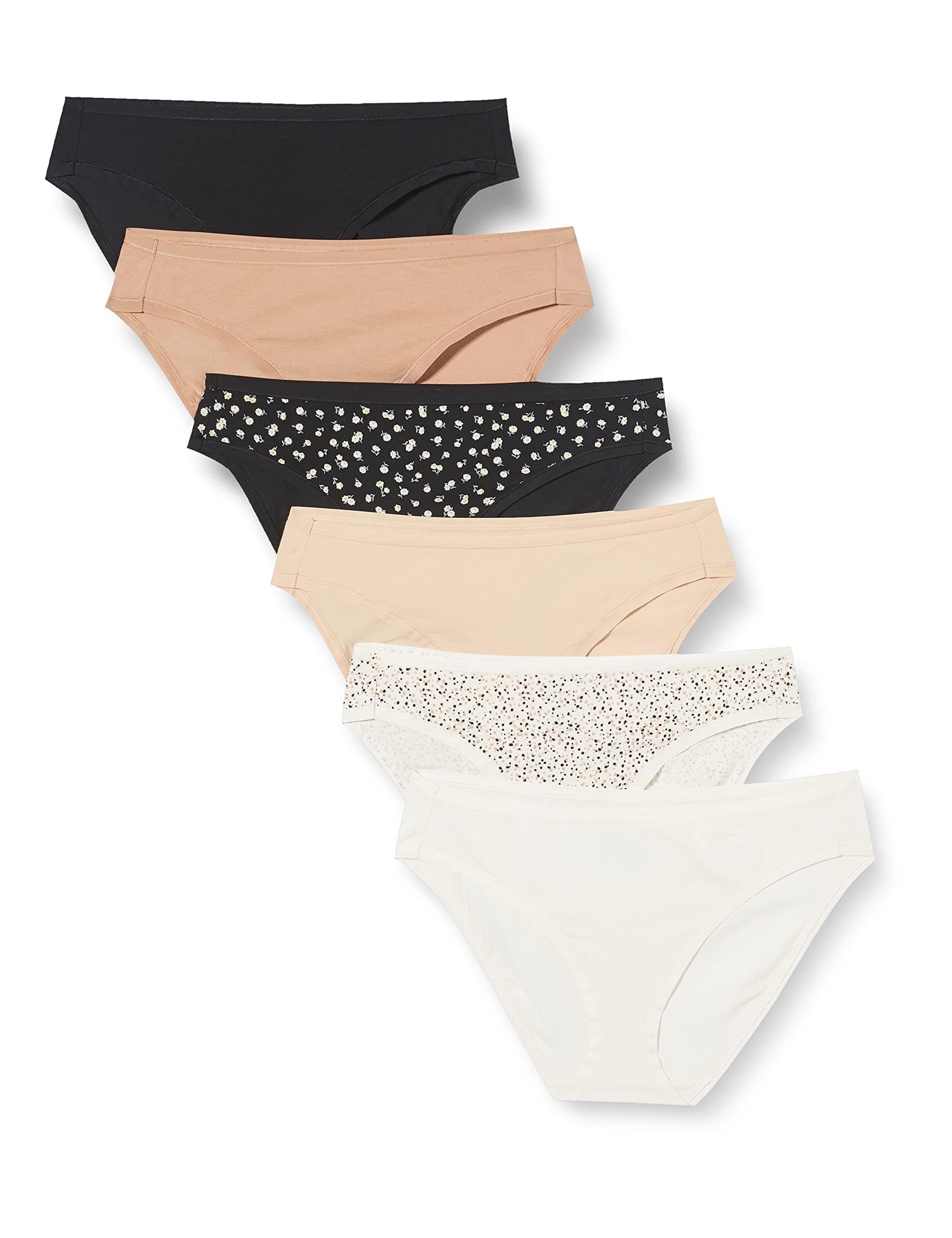 Amazon Essentials Women's Cotton Spandex Bikini Brief Underwear (Available in Plus Size) — product image 1