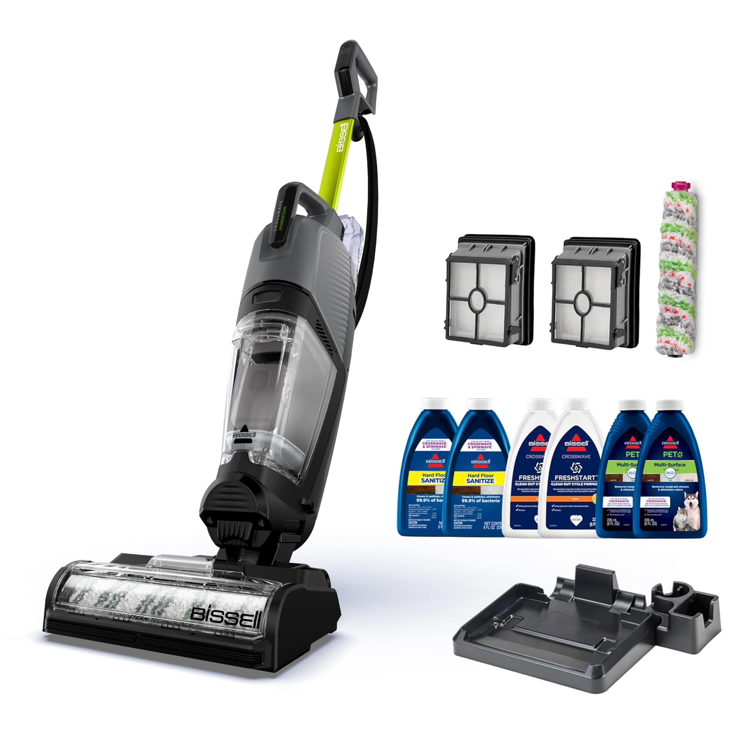 Bissell CrossWave HydroSteam Deluxe 3-in-1 Steam Mop, 3515G — product image 1