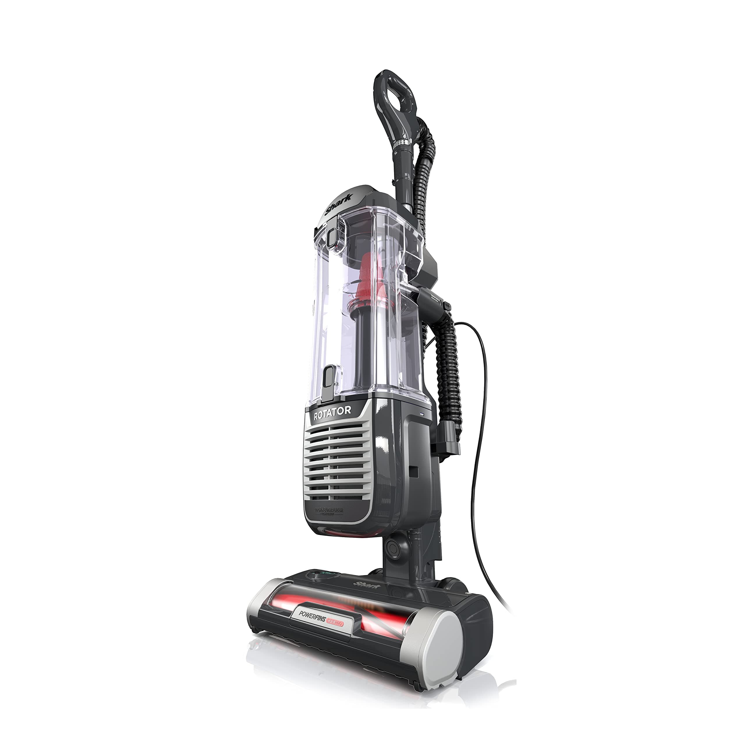Shark ZU102 Rotator Pet Upright Vacuum with PowerFins HairPro & Odor Neutralizer Technology, Charcoal, 2.9 L Dust Cup — product image 1