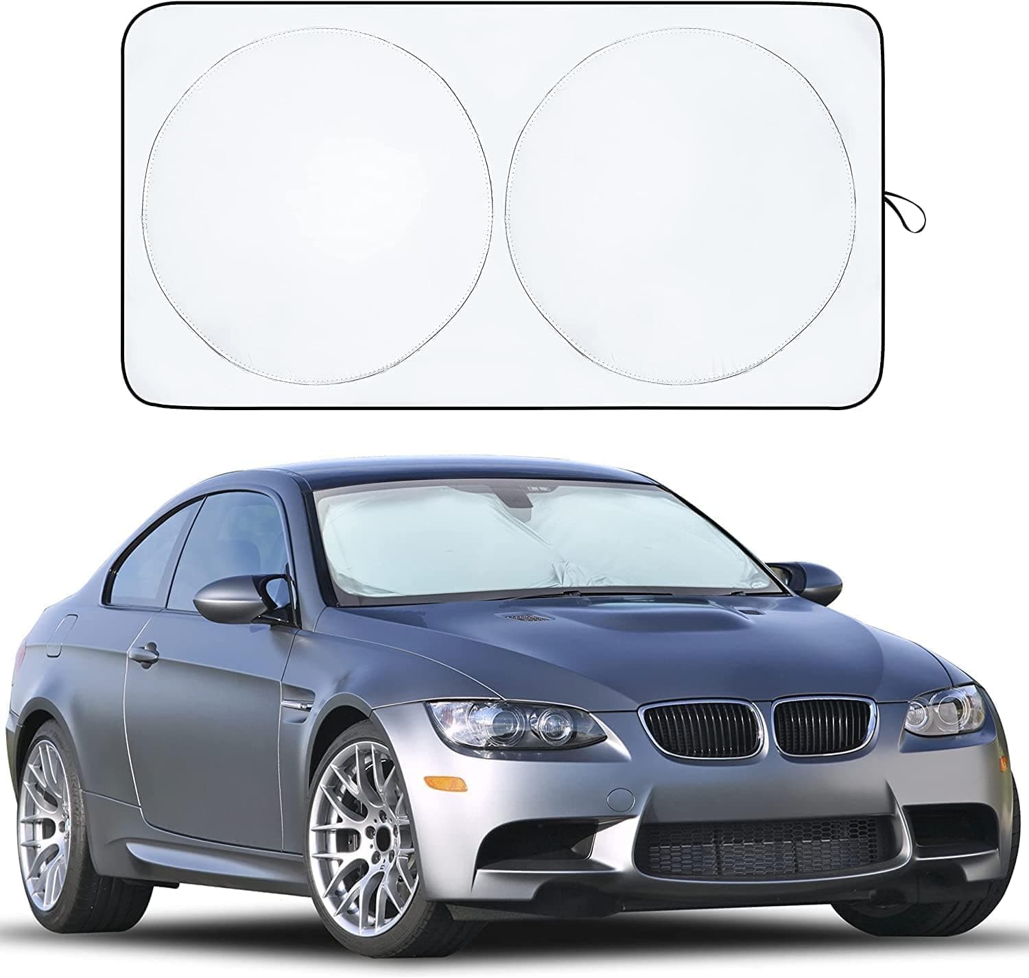 EcoNour Car Windshield Sun Shade, Front Window Sun Blocker for SUVs,Sedan — product image 1