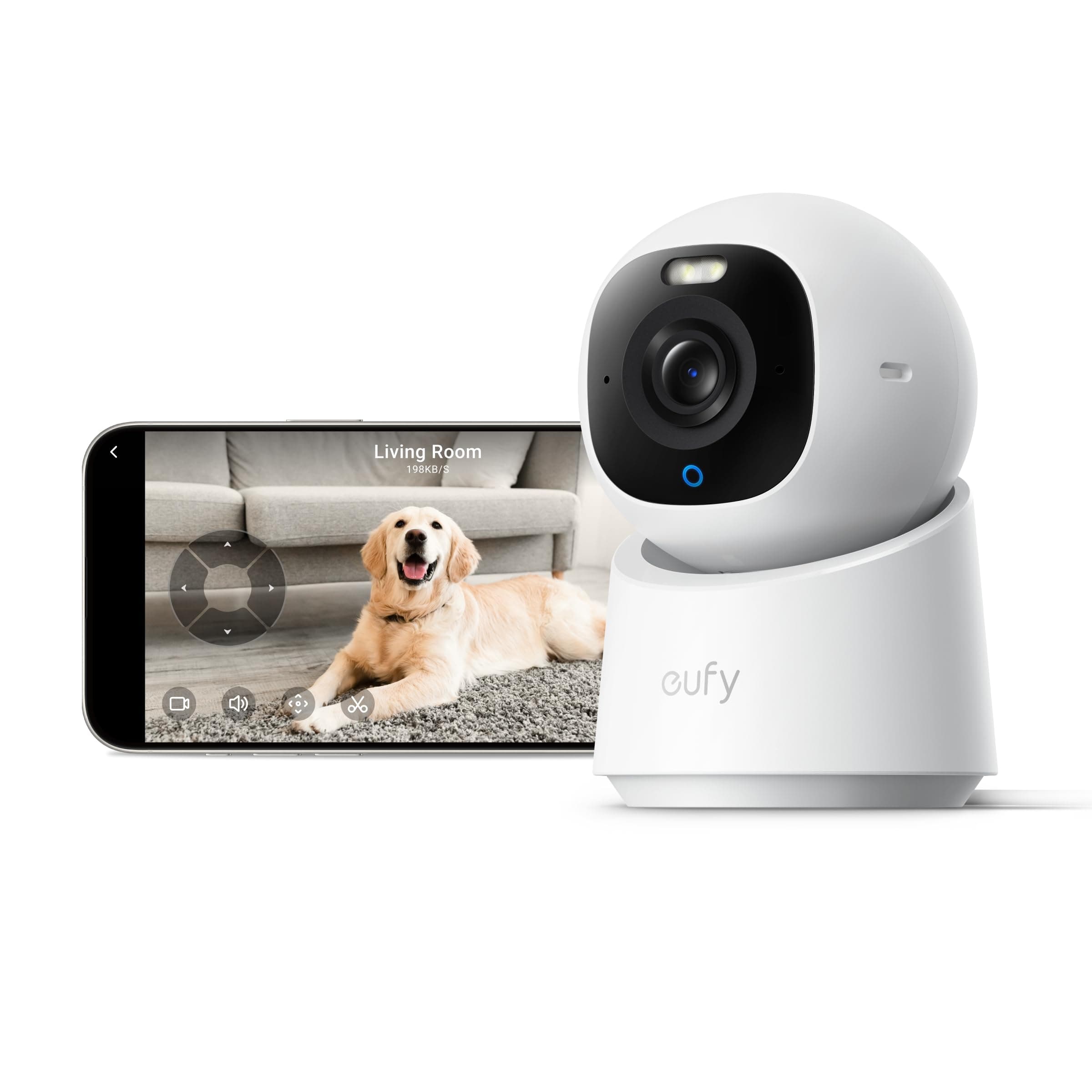 eufy Security 4K Indoor Camera E30, No Subscription, Work as Pet Camera — product image 1