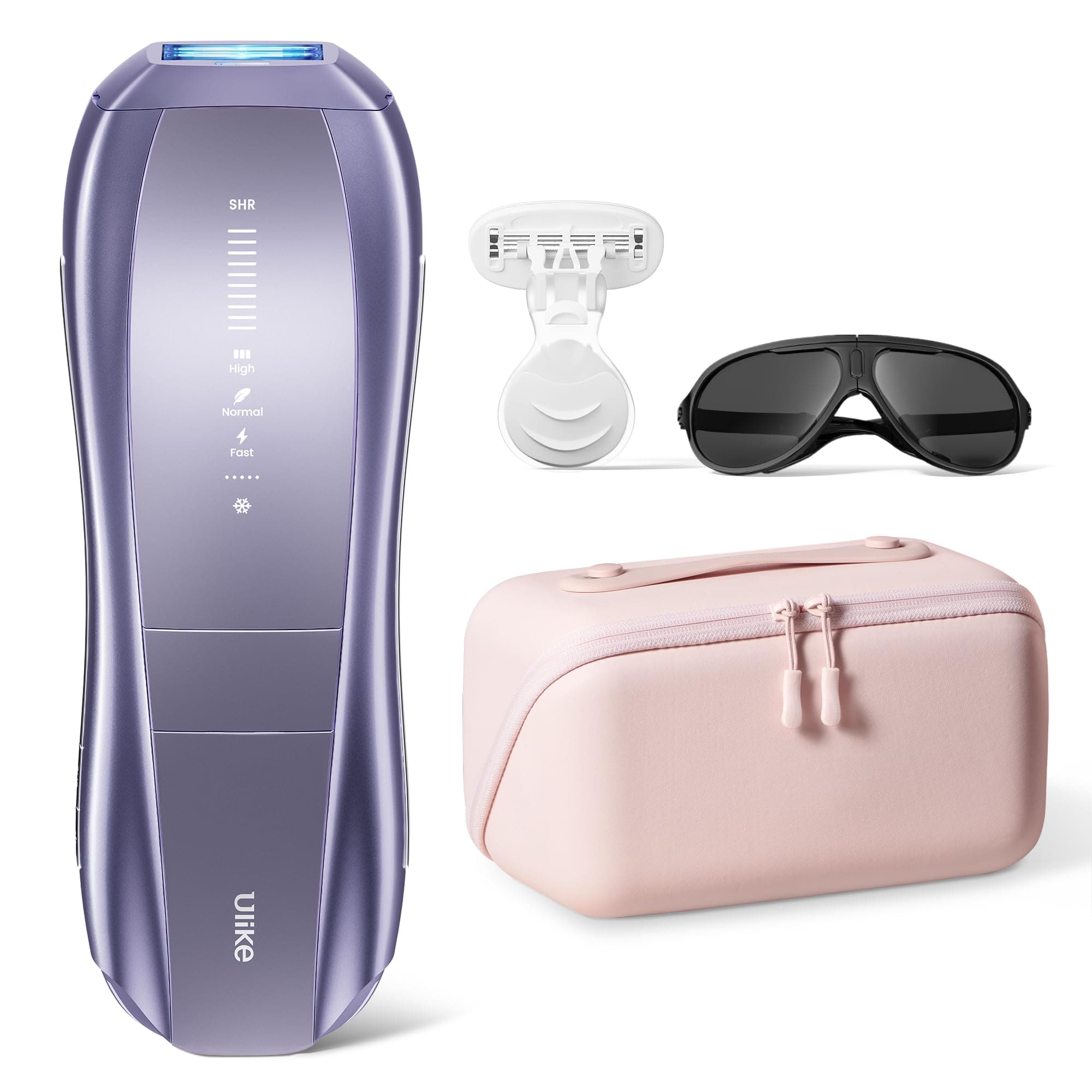 Ulike Laser Hair Removal Air 10 Deluxe Version IPL for for Women and Men with Ice-Cooling Technology, Nealy Painless and Permanent Hair Reduction, at Home Hair Removal in 10mins with Skin Sensor — product image 1