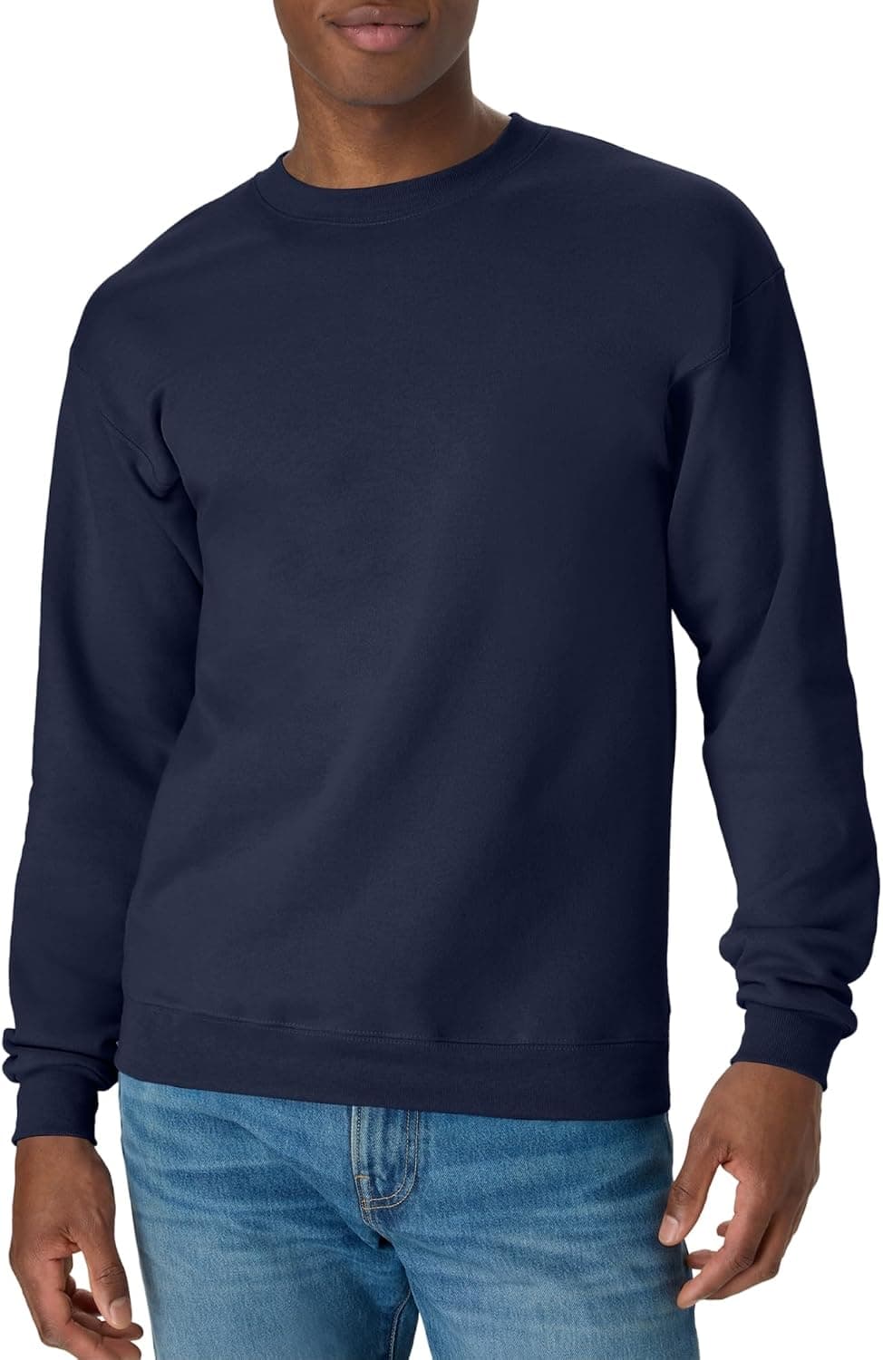 Hanes EcoSmart Fleece Crewneck Sweatshirt for Men, Big & Tall, 1- or 2-Pack — product image 1