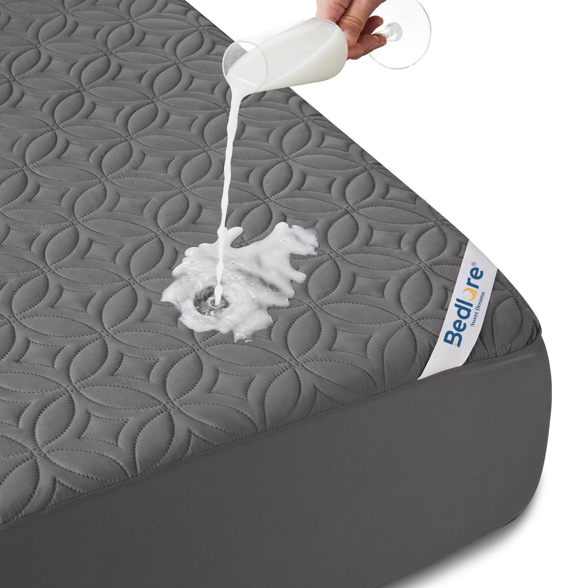 BEDLORE Waterproof Mattress Protector, King Size Mattress Pad — product image 1