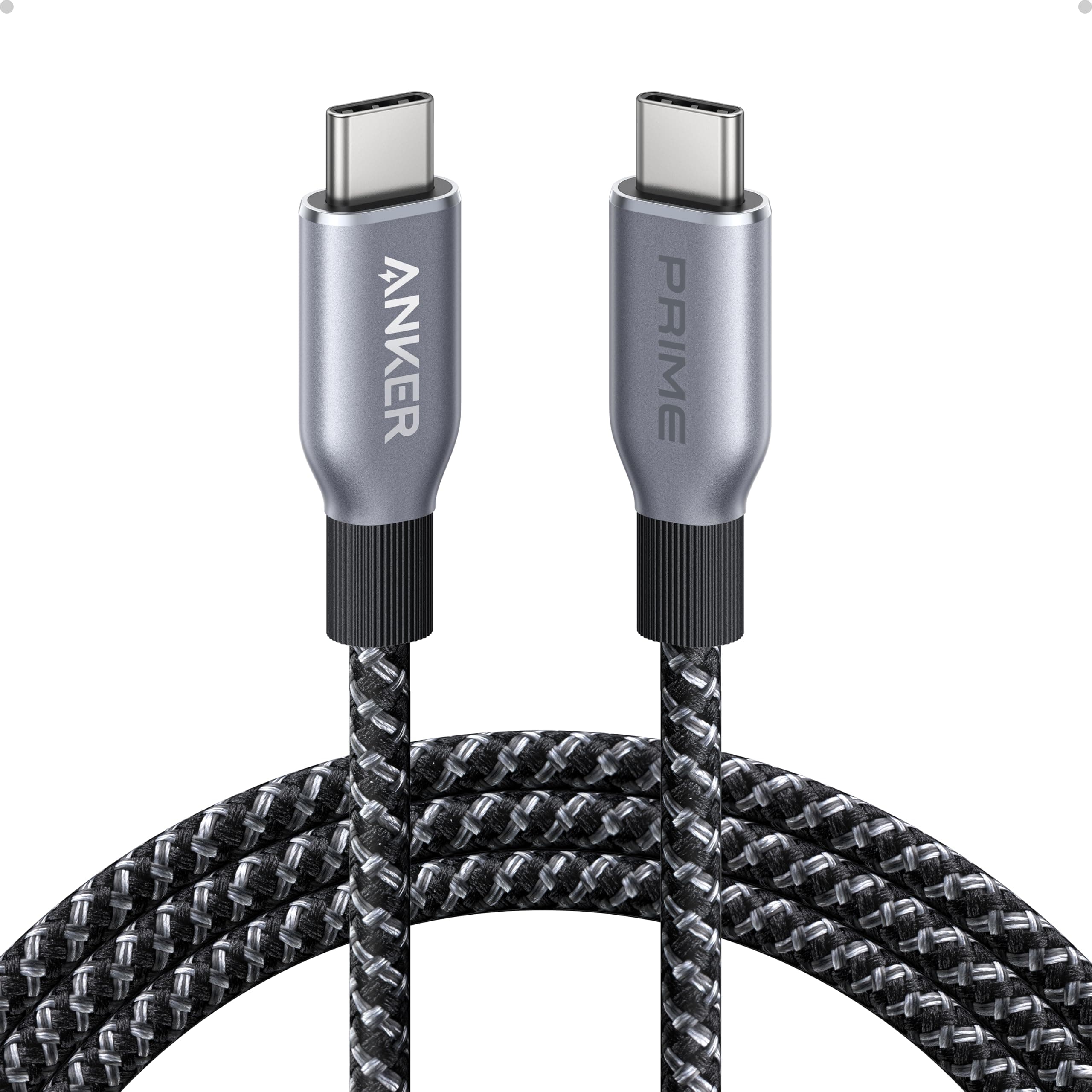 Anker Prime USB C to USB C Cable, 240W Fast Charging Durable Cable (6 ft) — product image 1