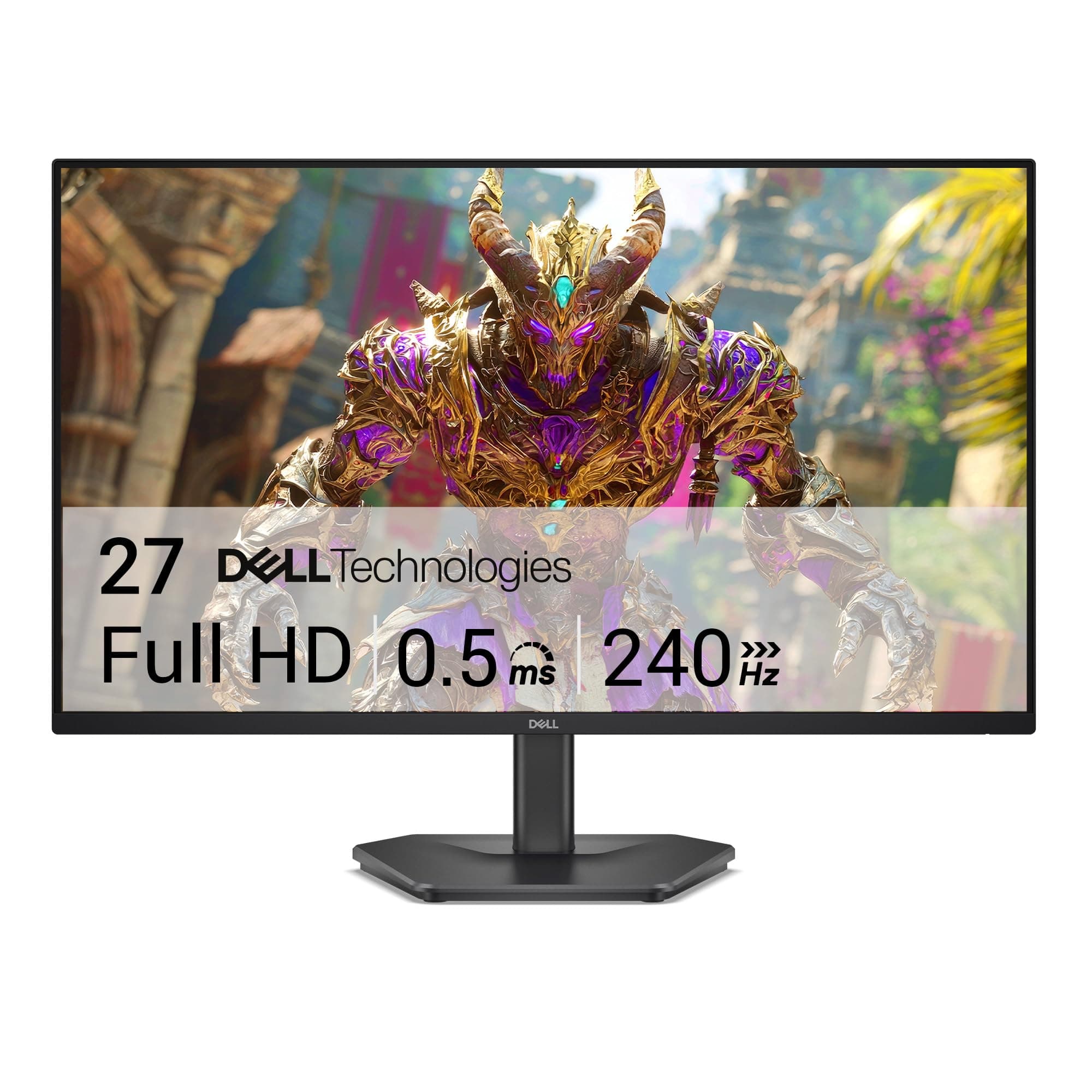 Dell 27 240Hz Gaming Monitor - SE2726HG - 27-inch FHD (1920x1080) 240Hz Display, in-Plane Switching (IPS) Technology, AMD FreeSync Premium, TÜV 3-Star, 2X HDMI, DisplayPort 1.4, Tilt — product image 1