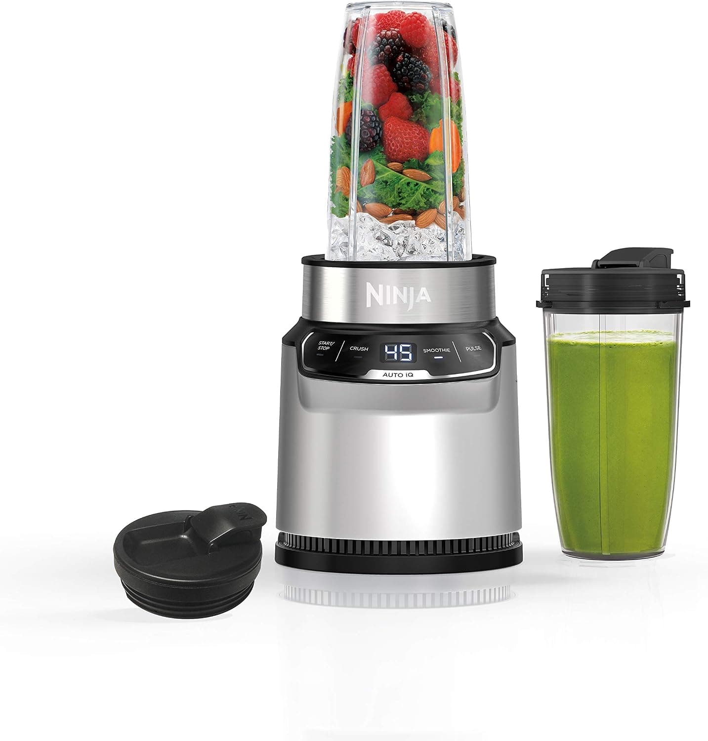 Ninja Nutri-Blender Pro with Auto-iQ, 1100W, includes two 24-oz cups (Like New) — product image 1