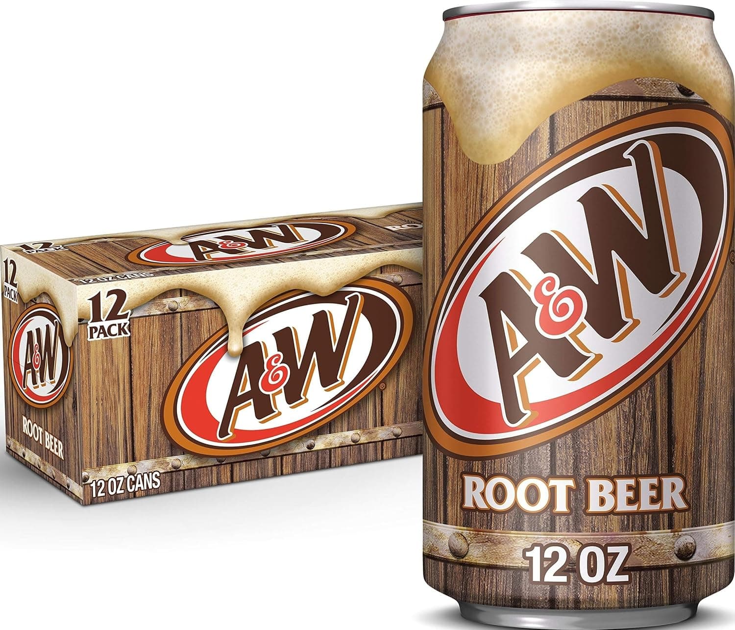 A&W Root Beer 12 oz Can Pack (12-pack) — product image 1
