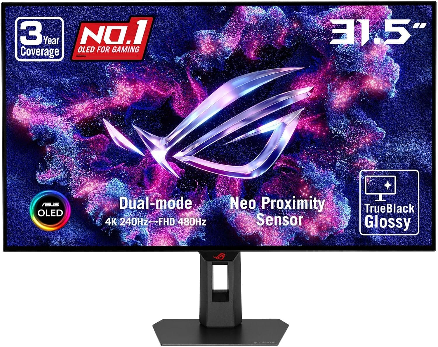 ASUS ROG 32-Inch 4K OLED Gaming Monitor (Like New) — product image 1