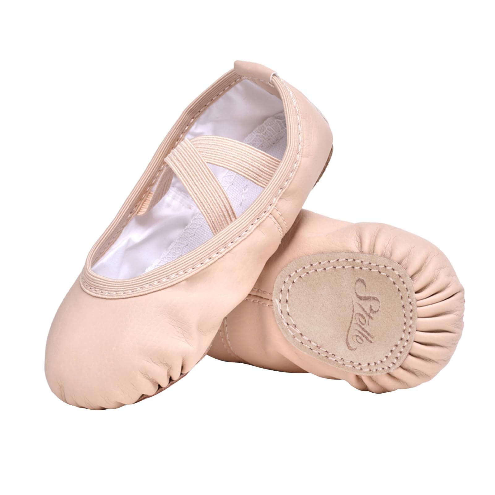 Stelle Ballet Shoes for Girls Toddler Soft Leather Split Sole Practice — product image 1
