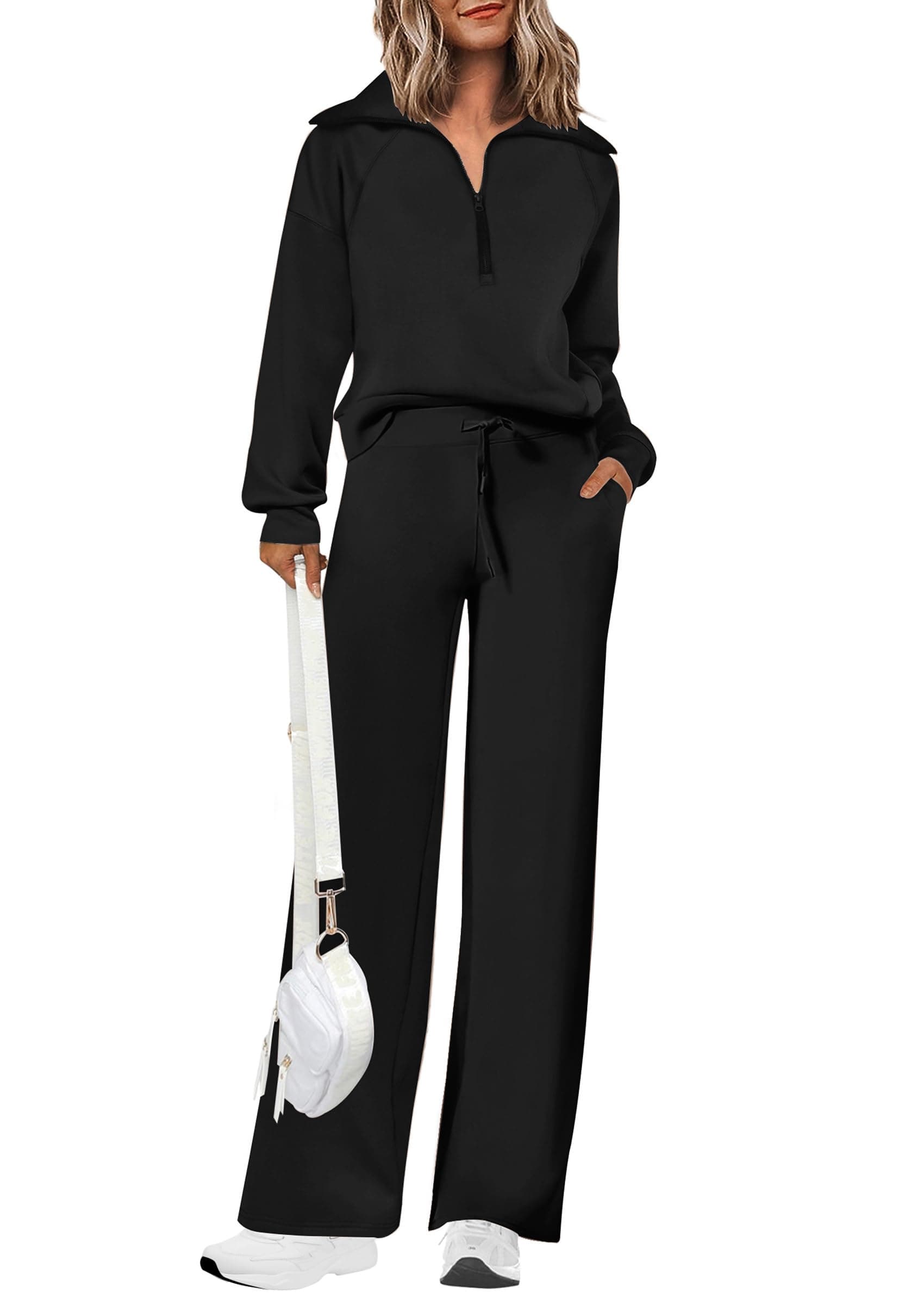 PRETTYGARDEN Women's 2 Piece Matching Lounge Set Sweatsuits — product image 1