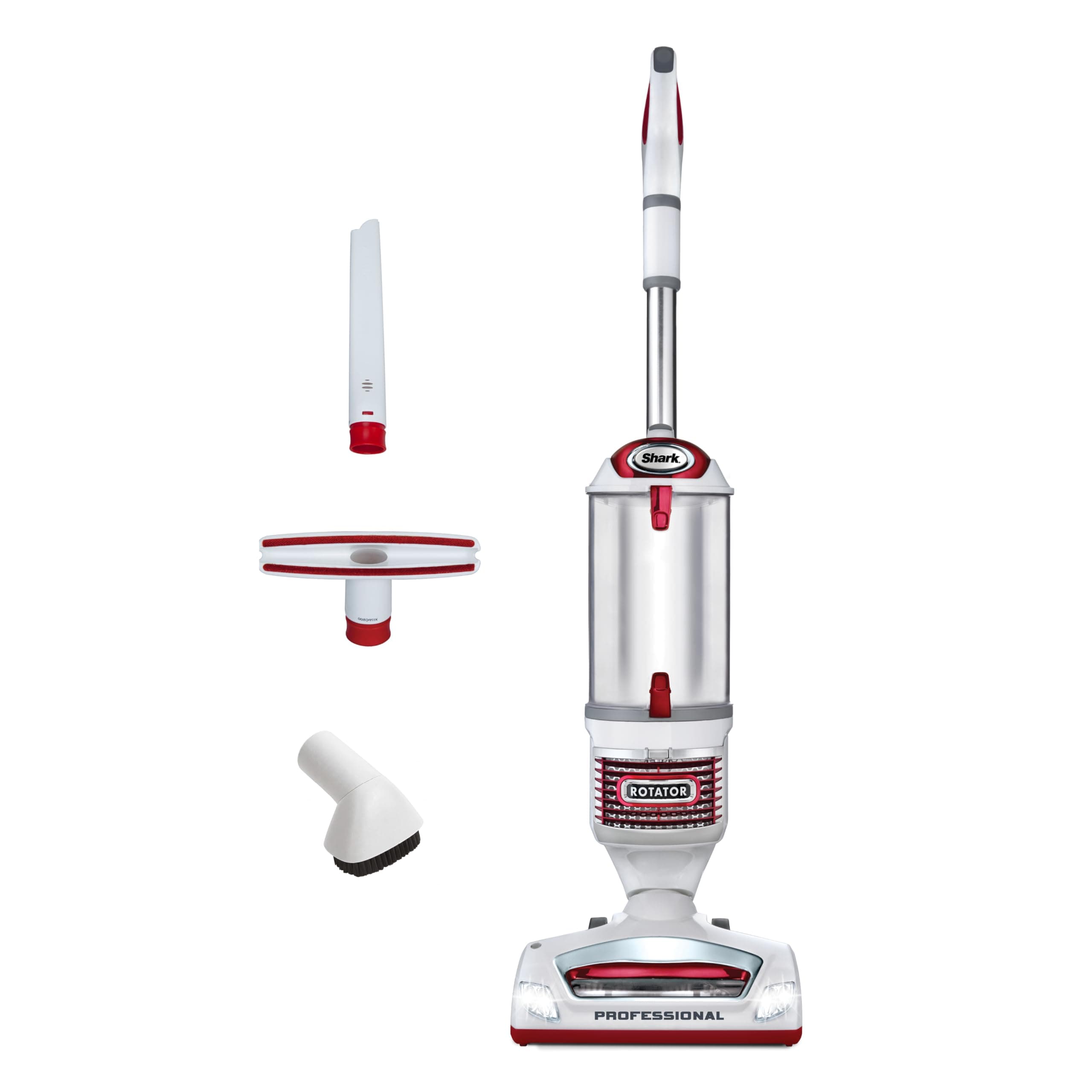 Shark Rotator Lift-Away Upright Vacuum with HEPA Filter, White/Red, NV501 — product image 1