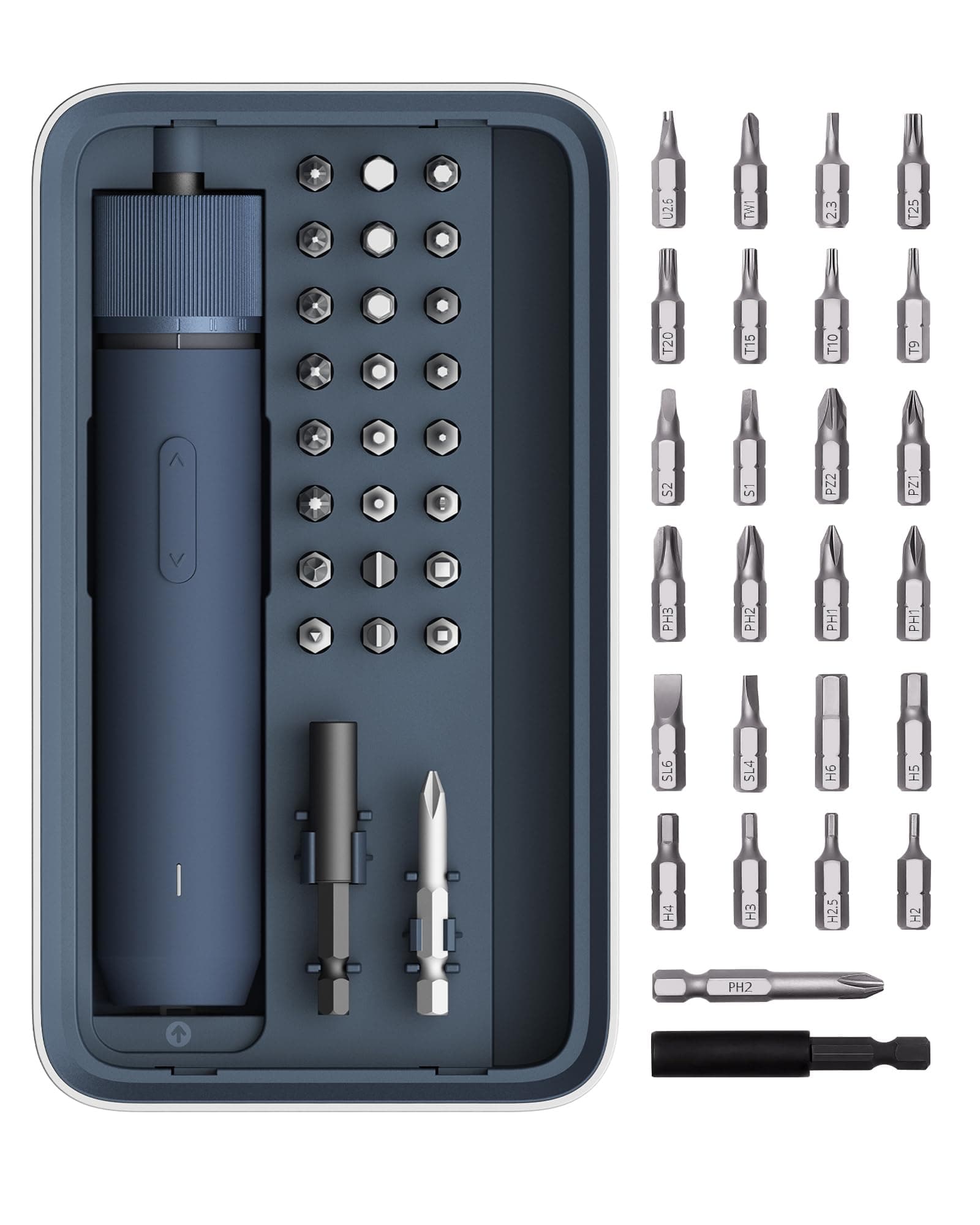 HOTO 25-Piece Upgraded Electric Screwdriver Kit, Cordless Screwdriver — product image 1