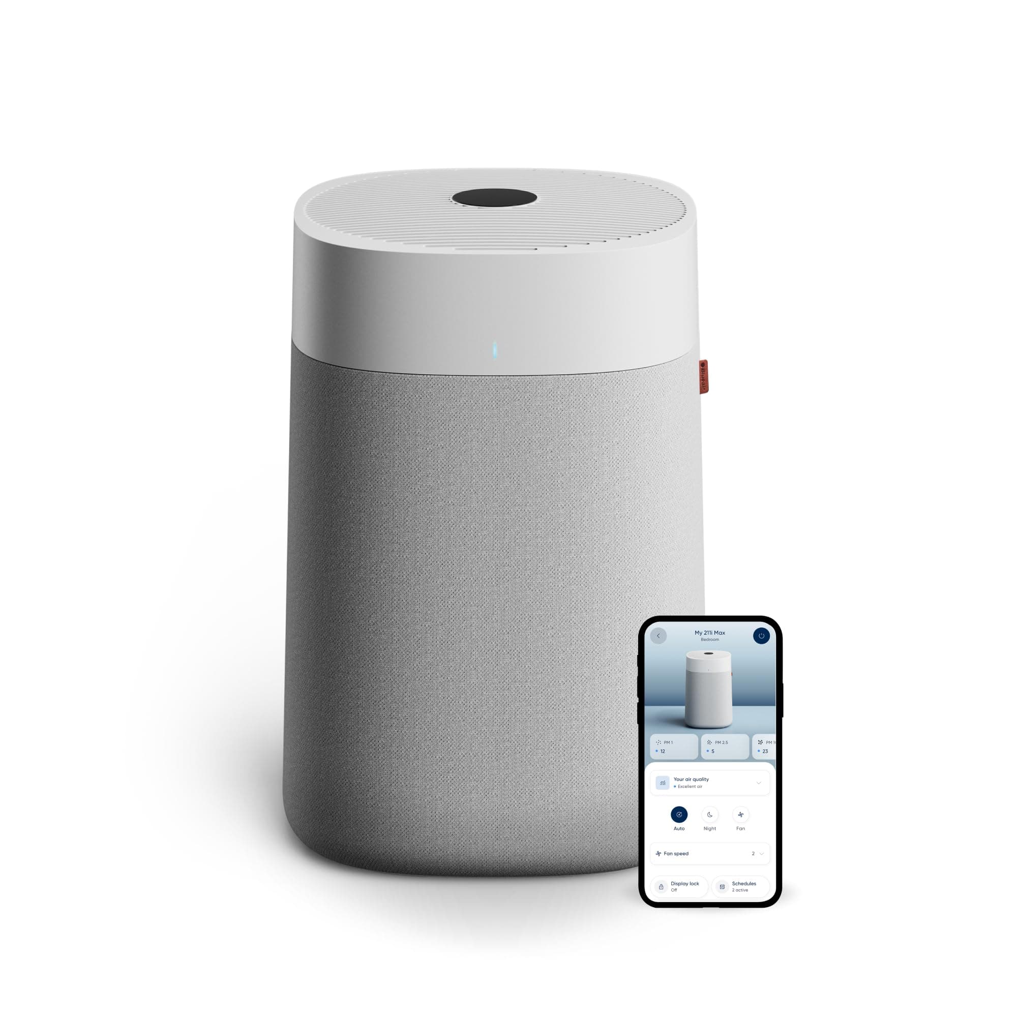 BLUEAIR Blue Pure 211i Max Smart Air Purifier for Large Rooms up to 3,235 Sq Ft, HEPASilent Air Cleaner for Pets, Allergies, Smoke & Dust, WiFi Air Purifier with Auto Mode, Quiet Air Purifier for Home — product image 1