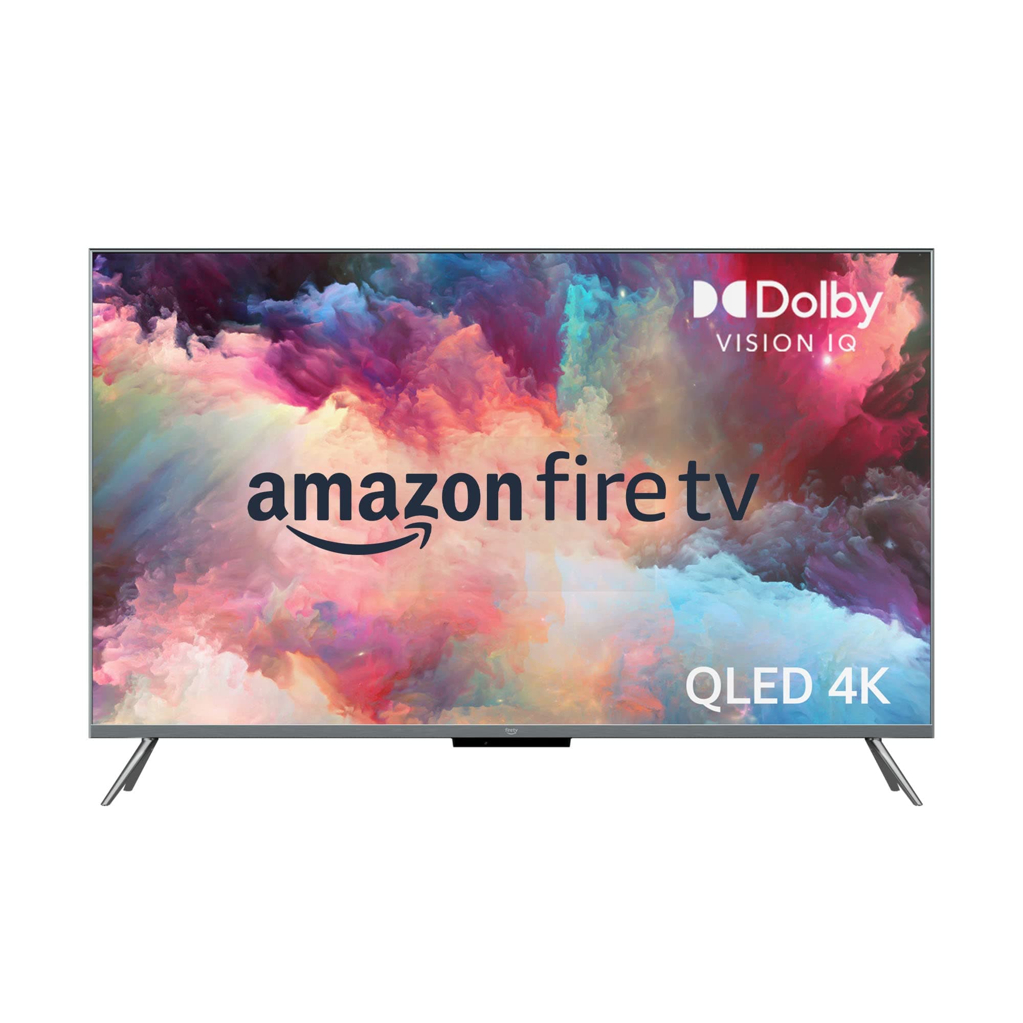 Amazon Fire TV 55" Omni QLED Series 4K UHD smart TV, Dolby Vision IQ, Fire TV Ambient Experience, local dimming, hands-free with Alexa — product image 1