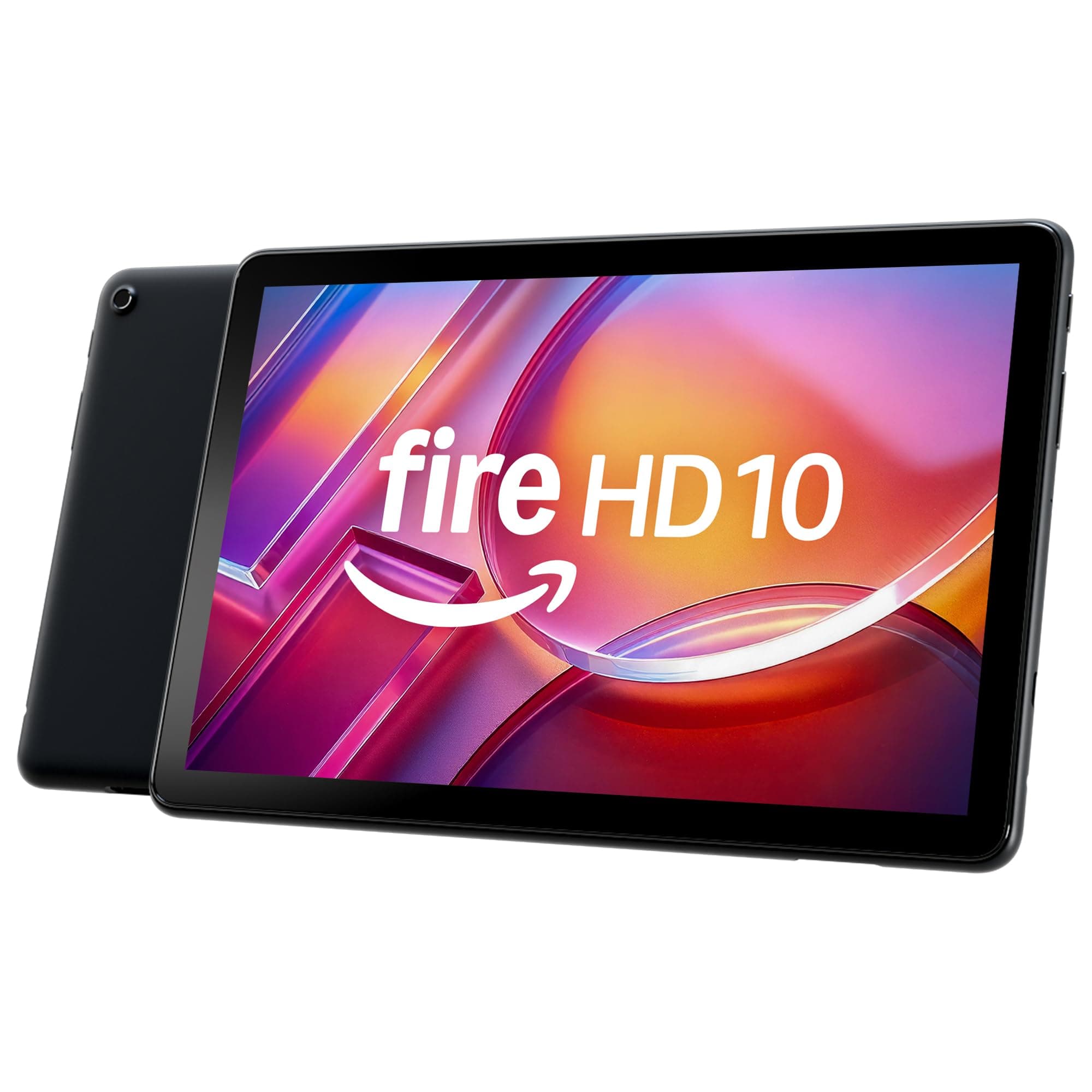 Amazon Fire HD 10 tablet, built for relaxation, 10.1" vibrant Full HD screen, octa-core processor, 4 GB RAM, 32 GB, Black — product image 1