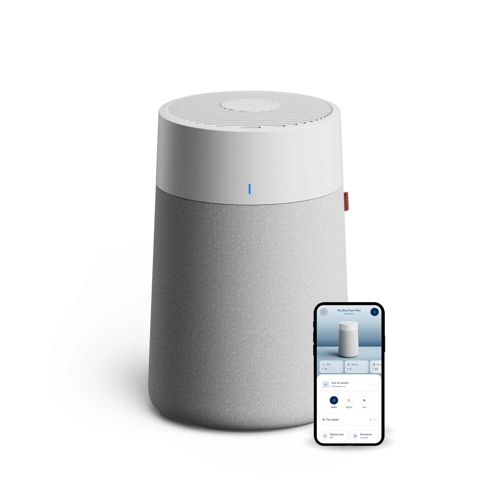 BLUEAIR Blue Pure 511i Max Smart Air Purifier for Bedroom & Small Rooms up to 1,138 Sq Ft, HEPASilent Air Cleaner for Pets, Allergies, Smoke & Dust, Quiet WiFi Air Purifier with Auto Mode — product image 1
