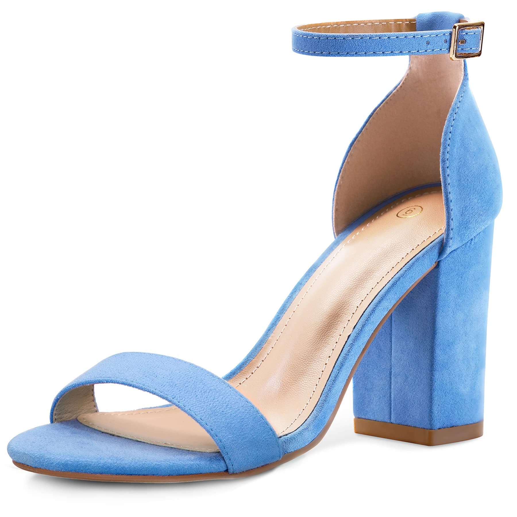 COASIS Women's Chunky Block Heels Open Toe Ankle Strap Heeled Sandals — product image 1