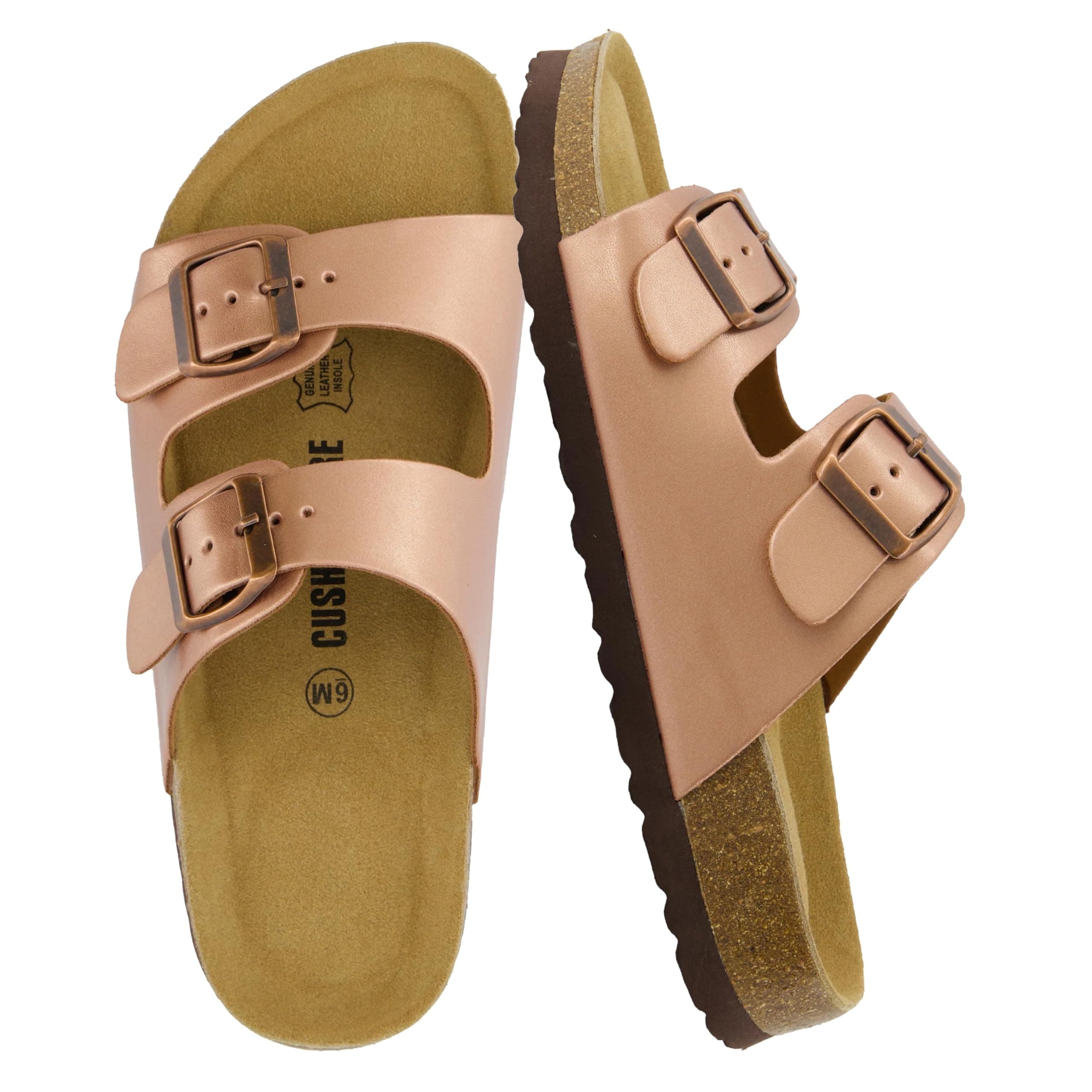 CUSHIONAIRE Lane Cork Slide Women's Sandals, Comfortable Sandals for Women — product image 1