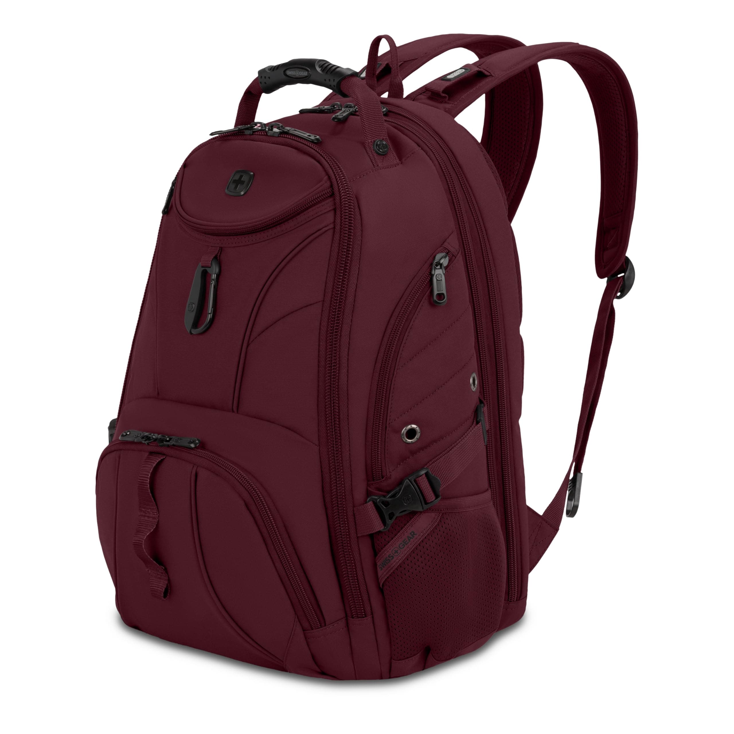 SWISSGEAR 1900 ScanSmart Laptop Backpack, Fits Most 17-Inch Laptops, TSA-Friendly Lay-Flat Design, RFID Protection, and Tablet Pocket, Black, 31L, 18.5-Inch — product image 1