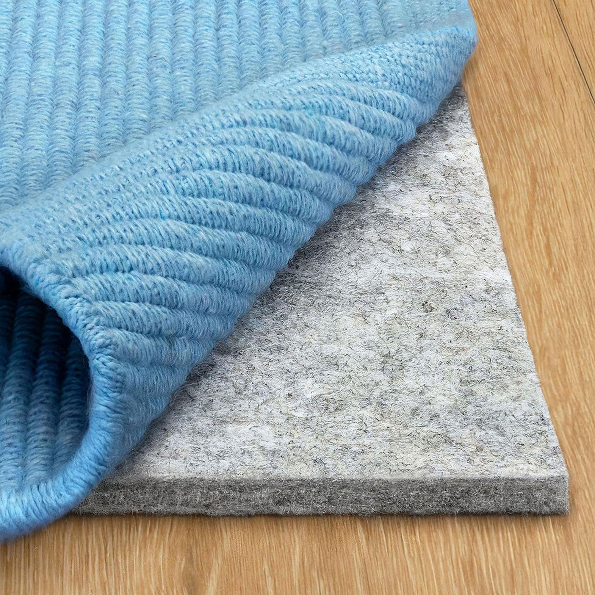 RUGPADUSA - Basics - 8'x10' - 1/4" Thick - 100% Felt - Protective Cushioning Rug Pad - Safe for All Floors and Finishes Including Hardwoods — product image 1